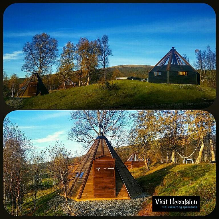 Hessdalen Ufocamp Apartment Varhus Ngoại thất bức ảnh